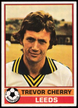 Topps (UK) - 'Footballers (Red Back 111-220)' - Card #126 - Trevor Cherry (Leeds United)