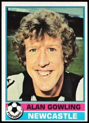 Topps (UK) - 'Footballers (Red Back 111-220)' - Card #129 - Alan Gowling (Newcastle)