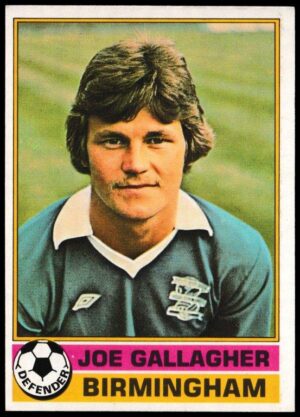 Topps (UK) - 'Footballers (Red Back 111-220)' - Card #148 - Joe Gallagher (Birmingham)