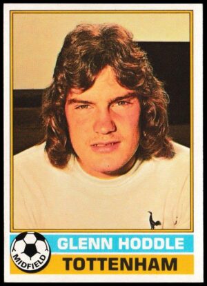 Topps (UK) - 'Footballers (Red Back 111-220)' - Card #152 - Glenn Hoddle (Spurs)