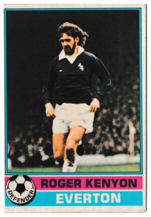 Topps (UK) - 'Footballers (Red Back 1-110)' - Card #16 - Roger Kenyon (Everton)