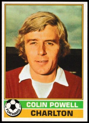 Topps (UK) - 'Footballers (Red Back 111-220)' - Card #163 - Colin Powell (Charlton)