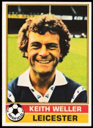Topps (UK) - 'Footballers (Red Back 111-220)' - Card #170 - Keith Weller (Leicester)