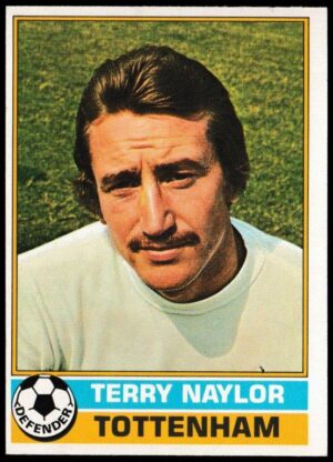 Topps (UK) - 'Footballers (Red Back 111-220)' - Card #171 - Terry Naylor (Spurs)