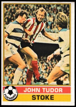 Topps (UK) - 'Footballers (Red Back 111-220)' - Card #172 - John Tudor (Stoke)