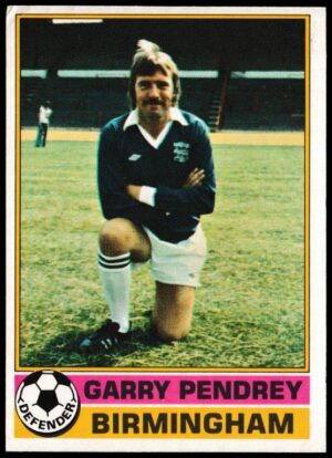 Topps (UK) - 'Footballers (Red Back 111-220)' - Card #173 - Garry Pendrey (Birmingham)