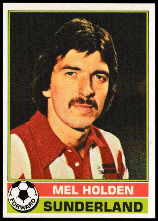 Topps (UK) - 'Footballers (Red Back 111-220)' - Card #174 - Mel Holden (Sunderland) Topps (UK) - 'Footballers (Red Back 111-220)' - Card #174 - Mel Holden (Sunderland)