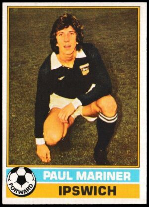 Topps (UK) - 'Footballers (Red Back 111-220)' - Card #180 - Payl Mariner (Ipswich)