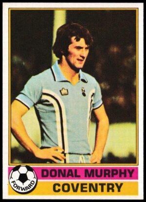 Topps (UK) - 'Footballers (Red Back 111-220)' - Card #194 - Donal Murphy (Coventry)