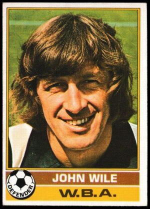 Topps (UK) - 'Footballers (Red Back 111-220)' - Card #209 - John Wile (West Brom)