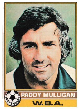 Topps (UK) - 'Footballers (Red Back 1-110)' - Card #21 - Paddy Mulligan (West Brom)