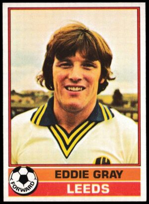 Topps (UK) - 'Footballers (Red Back 111-220)' - Card #213 - Eddie Gray (Leeds Utd)