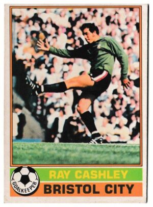 Topps (UK) - 'Footballers (Red Back 1-110)' - Card #29 - Ray Cashley (Bristol City)