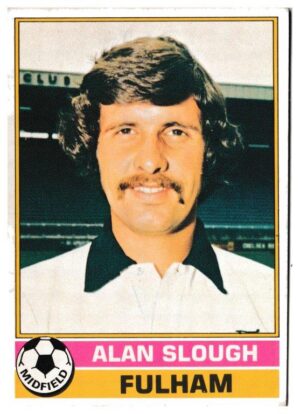 Topps (UK) - 'Footballers (Red Back 1-110)' - Card #47 - Alan Slough (Fulham)