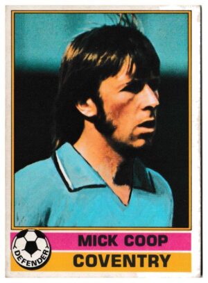 Topps (UK) - 'Footballers (Red Back 1-110)' - Card #51 - Mick Coop (Coventry City)