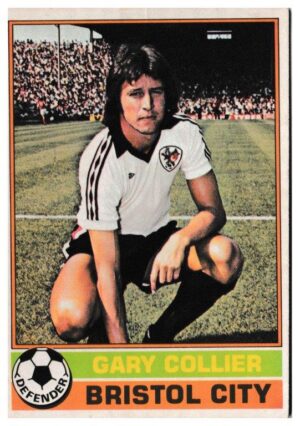 Topps (UK) - 'Footballers (Red Back 1-110)' - Card #58 - Gary Collier (Bristol City)