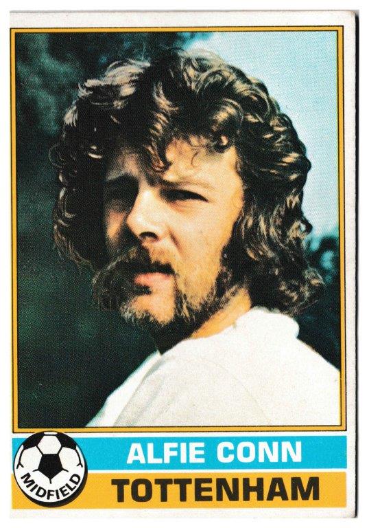 Topps (UK) - 'Footballers (Red Back 1-110)' - Card #6 - Alfie Conn (Spurs) Topps (UK) - 'Footballers (Red Back 1-110)' - Card #6 - Alfie Conn (Spurs)