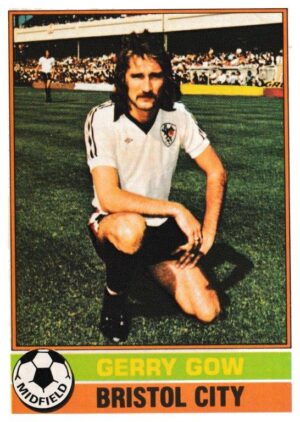 Topps (UK) - 'Footballers (Red Back 1-110)' - Card #68 - Gerry Gow (Bristol City)