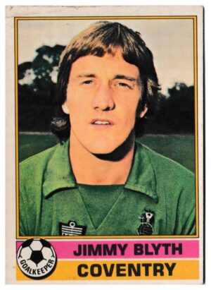 Topps (UK) - 'Footballers (Red Back 1-110)' - Card #98 - Jimmy Blyth (Coventry City)