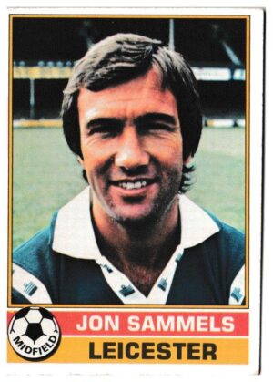 Topps (UK) - 'Footballers (Red Back 221-330)' - Card #226 - John Sammels (Leicester)