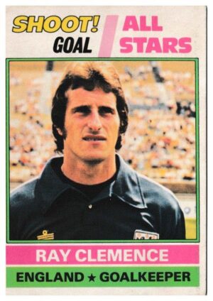 Topps (UK) - 'Footballers (Red Back 221-330)' - Card #232 - Ray Clemence - All Stars