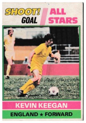 Topps (UK) - 'Footballers (Red Back 221-330)' - Card #235 - Kevin Keegan - All Stars