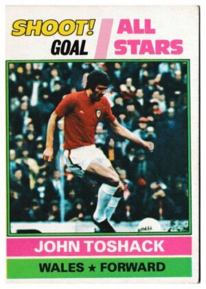 Topps (UK) - 'Footballers (Red Back 221-330)' - Card #239 - John Toshack - All Stars
