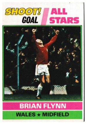 Topps (UK) - 'Footballers (Red Back 221-330)' - Card #246 - Brian Flynn - All Stars