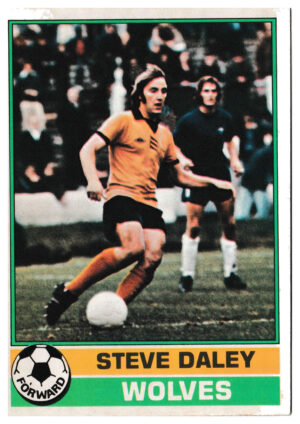 Topps (UK) - 'Footballers (Red Back 221-330)' - Card #256 - Steve Daley (Wolves)