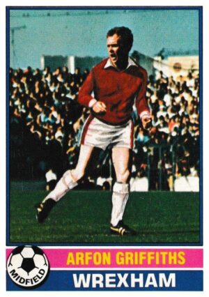Topps (UK) - 'Footballers (Red Back 221-330)' - Card #263 - Arfon Griffiths (Wrexham)