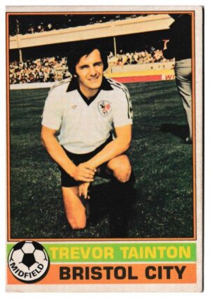 Topps (UK) - 'Footballers (Red Back 221-330)' - Card #266 - Trevor Tainton (Bristol City)
