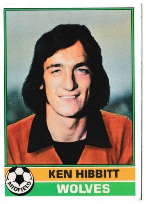 Topps (UK) - 'Footballers (Red Back 221-330)' - Card #272 - Ken Hibbitt (Wolves)