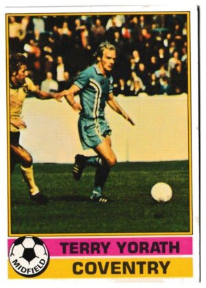 Topps (UK) - 'Footballers (Red Back 221-330)' - Card #274 - Terry Yorath (Coventry)