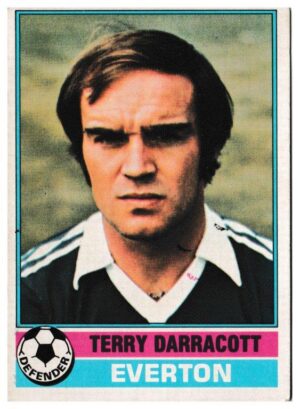 Topps (UK) - 'Footballers (Red Back 221-330)' - Card #277 - Terry Darracott (Everton)