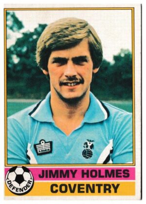 Topps (UK) - 'Footballers (Red Back 221-330)' - Card #279 - Jimmy Holmes (Coventry)