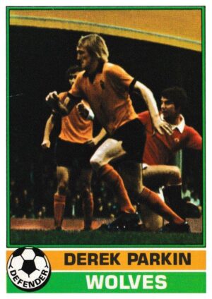 Topps (UK) - 'Footballers (Red Back 221-330)' - Card #293 - Derek Parkin (Wolves)