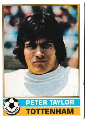 Topps (UK) - 'Footballers (Red Back 221-330)' - Card #294 - Peter Taylor (Spurs)