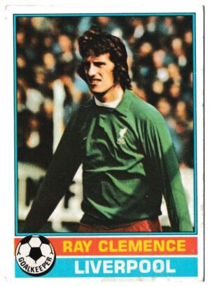 Topps (UK) - 'Footballers (Red Back 221-330)' - Card #300 - Ray Clemence (Liverpool)