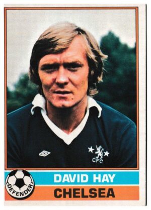 Topps (UK) - 'Footballers (Red Back 221-330)' - Card #318 - David Hay (Chelsea)