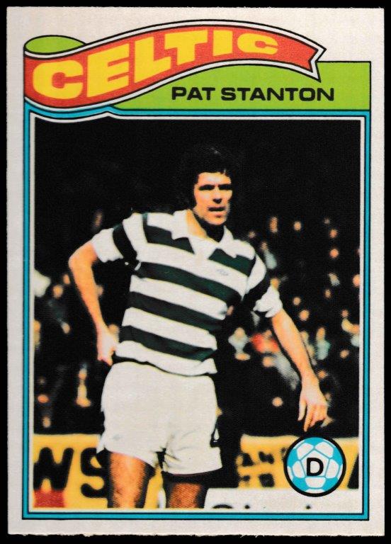 Topps (UK) - 'Footballers 1977-78 (Scottish)' (1977) - Pat Stanton (Celtic) Topps (UK) - 'Footballers 1977-78 (Scottish)' (1977) - Pat Stanton (Celtic)