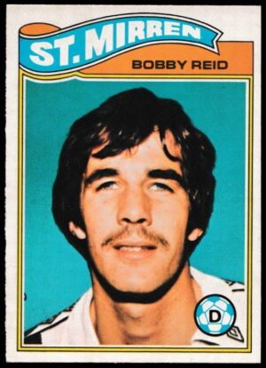Topps (UK) - 'Footballers 1977-78 (Scottish)' (1977) - Bobby Reid (St. Mirren) Topps (UK) - 'Footballers 1977-78 (Scottish)' (1977) - Bobby Reid (St. Mirren)