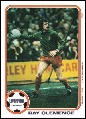 Topps (UK) - 'Footballers Posters' (1970) #1 - Ray Clemence (Liverpool)