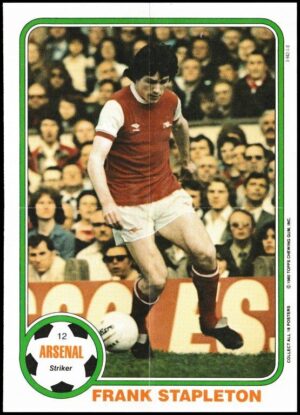 Topps (UK) - 'Footballers Posters' (1970) #12 - Frank Stapleton (Arsenal)