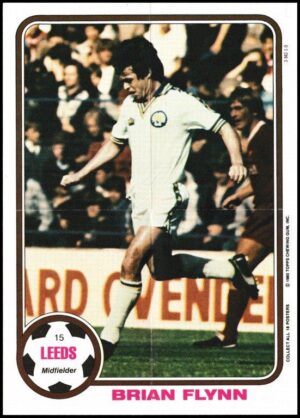 Topps (UK) - 'Footballers Posters' (1970) #15 - Brian Flynn (Leeds Utd)