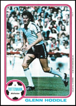 Topps (UK) - 'Footballers Posters' (1970) #8 - Glenn Hoddle (Spurs)
