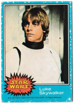 Topps (UK) - 'Star Wars (1-66)' (1978) - Card #1 - Luke Skywalker