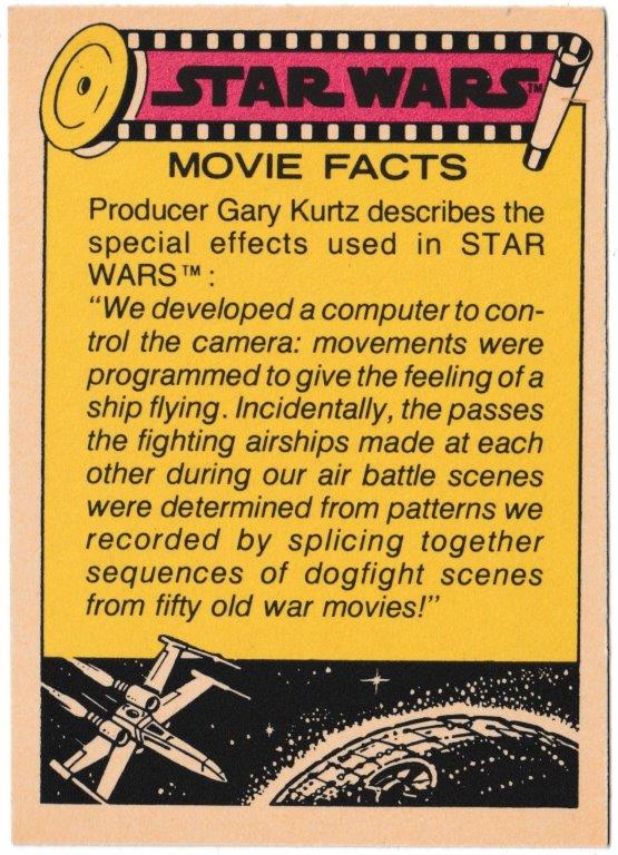 Topps (UK) - 'Star Wars (1-66A)' (1978) - Card #52A - Honored for their heroism! Topps (UK) - 'Star Wars (1-66A)' (1978) - Card #52A - Honored for their heroism!