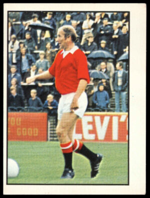 Panini Top Sellers - 'Football 73' (1973) - Bobby Charlton (Manchester United)