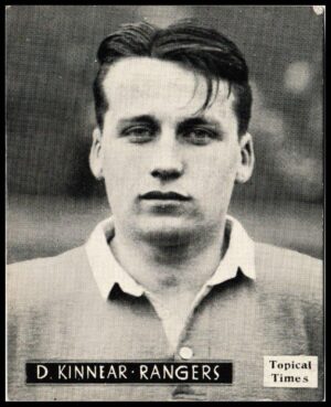 Topical Times - 'Footballers (Scottish)' (1939) - Card #23 - D. Kinnear (Rangers)
