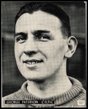 Topical Times - 'Footballers (Scottish)' (1939) - Card #24 - George Patterson (Celtic)